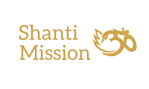 Shanti Mission Logo Gold
