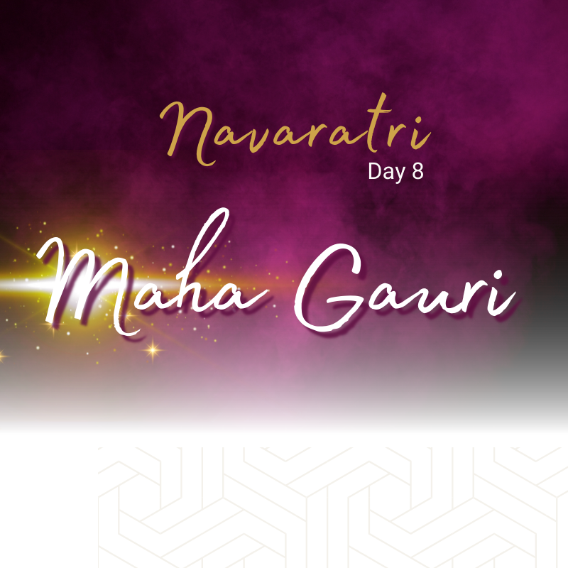 USA Navaratri Day 8 Maha Gauri