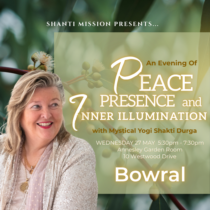 An Evening of Peace Presence & Inner Illumination